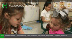 Desktop Screenshot of hoxieschools.com